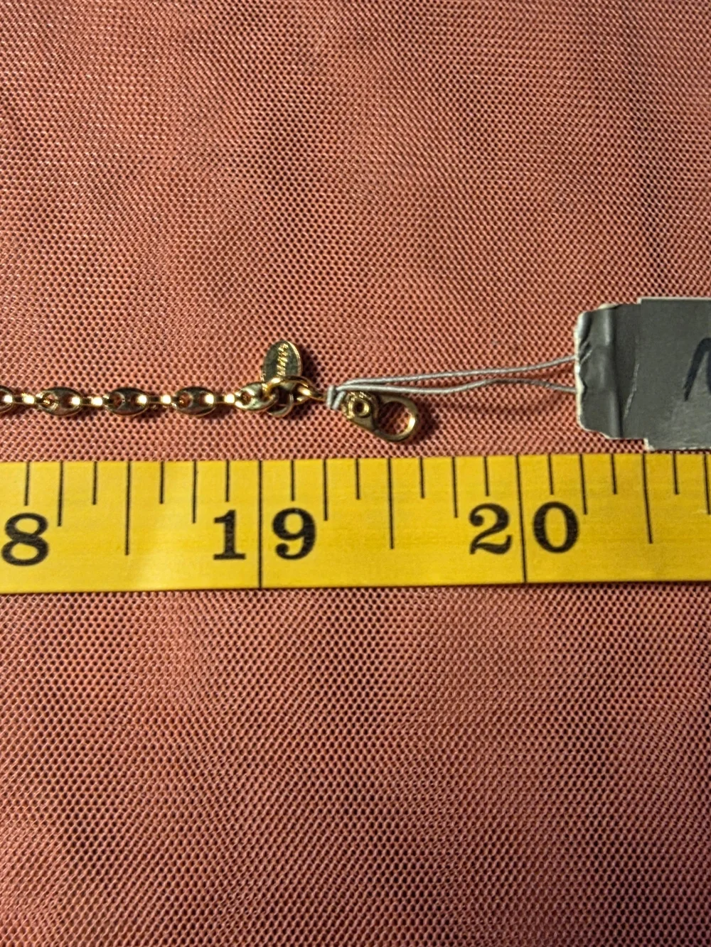 Monet Gold-Tone Bead Link Necklace - Picture 3 of 3